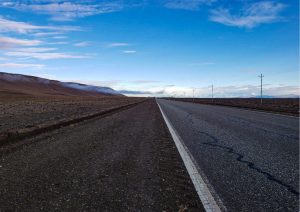 Vialidad Provincial concreta acciones en distintos puntos de Santa Cruz