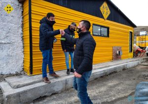 Vialidad Provincial concreta acciones en distintos puntos de Santa Cruz