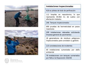 El Gobierno presentó un nuevo Reporte de Control Ambiental en Zona Norte
