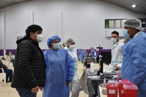 El equipo de vacunadores itinerantes llegó a Piedra Buena
