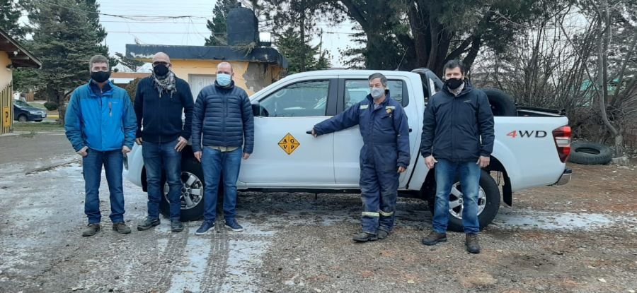 Amplían el parque automotor del Distrito Vial Piedra Buena