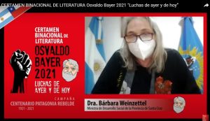Se realizó el lanzamiento de la tercera edición del “Certamen de literatura binacional Osvaldo Bayer”