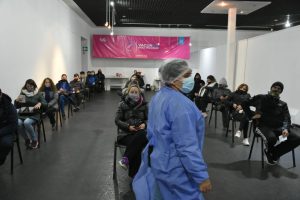 García: “Hoy estimamos que se vacunaran cerca de mil personas”