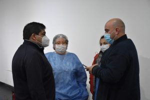 García: “Hoy estimamos que se vacunaran cerca de mil personas”