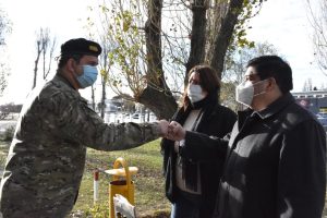 Salud recorrió el Hospital Militar de Río Gallegos