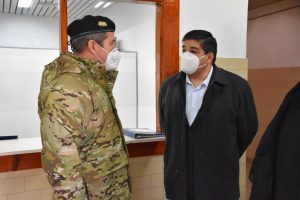 Salud recorrió el Hospital Militar de Río Gallegos