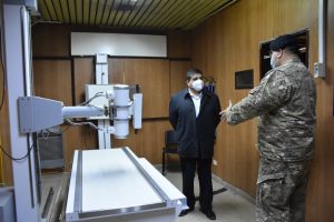 Salud recorrió el Hospital Militar de Río Gallegos