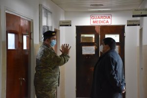 Salud recorrió el Hospital Militar de Río Gallegos