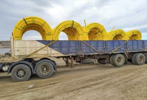 Continúa la distribución de cañería de gas para seguir ampliando redes previo a la llegada del invierno