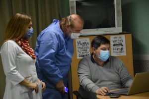 Autoridades de Salud recorrieron los hospitales de la Cuenca Carbonífera