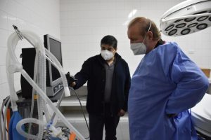 Autoridades de Salud recorrieron los hospitales de la Cuenca Carbonífera