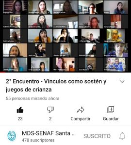 Realizaron el segundo encuentro de “Acompañar a la Primera Infancia de Santa Cruz”