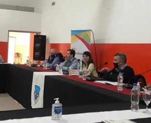 Autoridades provinciales mantienen una agenda de trabajo en Puerto Santa Cruz