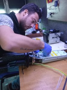 Ampliaron la red de fibra óptica de la provincia