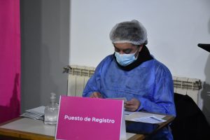 Se concretó una nueva jornada de vacunación en el Complejo Cultural de Río Gallegos