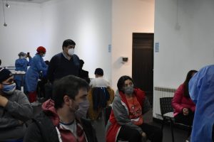 Se concretó una nueva jornada de vacunación en el Complejo Cultural de Río Gallegos