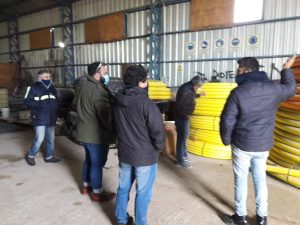 Autoridades mantuvieron una mesa de trabajo para el inicio de obras de extensión de redes de gas