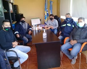 Autoridades mantuvieron una mesa de trabajo para el inicio de obras de extensión de redes de gas