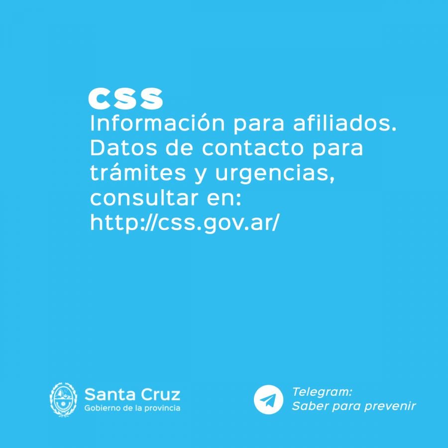 Información de trámites y contacto en la Caja de Servicios Sociales
