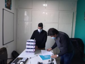 Plan Prevenir: Entregaron  insumos a Puerto Deseado