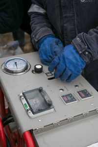 Concretan los trabajos finales en la obra de extensión de la red de gas del Bº 22 de Septiembre de Río Gallegos