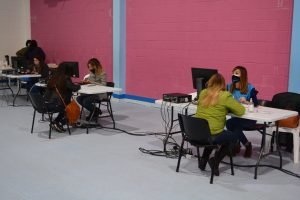 El Programa Acompañar se desplegó en Caleta Olivia