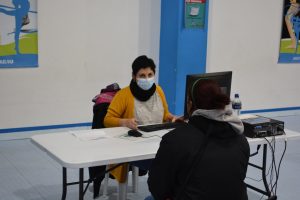 El Programa Acompañar se desplegó en Caleta Olivia