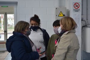 El Programa Acompañar se desplegó en Caleta Olivia