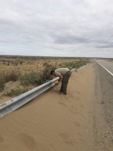 El Gobierno trabaja en el acondicionamiento de la Ruta Nacional N° 3