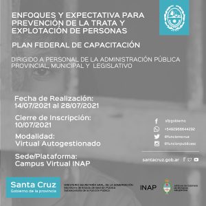 Concretaran capacitaciones para trabajadores y trabajadoras de provincia y los municipios