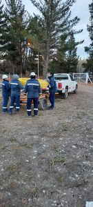 Comenzó la obra de extensión de redes de gas en Los Antiguos