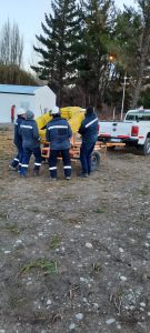 Comenzó la obra de extensión de redes de gas en Los Antiguos