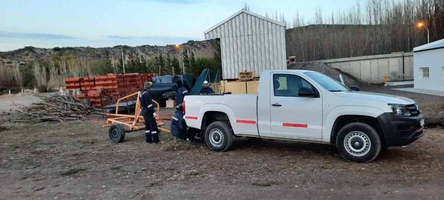 Comenzó la obra de extensión de redes de gas en Los Antiguos