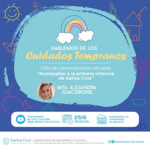Se realizó la tercera capacitación de “Acompañar a la Primera Infancia de Santa Cruz”