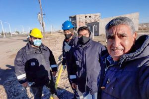 Avanza la ampliación de redes de gas en Fitz Roy