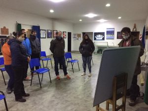 Autoridades visitaron clubes y plantas estables de El Calafate y El Chaltén