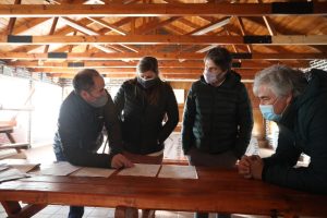 Autoridades visitaron clubes y plantas estables de El Calafate y El Chaltén