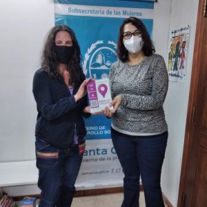 Programa Acompañar: se realizó una intensa jornada de trabajo en El Chaltén