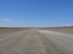 Realizan tareas de mantenimiento sobre la Ruta Provincial N° 18