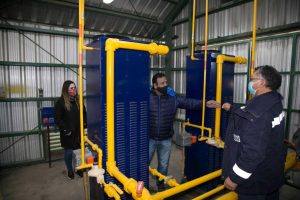 Puesta en marcha de nuevos vaporizadores en las plantas de gas de El Chaltén