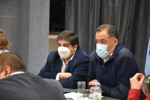Salud participó de la reunión de gabinete en Caleta Olivia