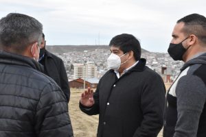 Recorrieron el predio donde se instalará el Hospital Modular de Caleta Olivia