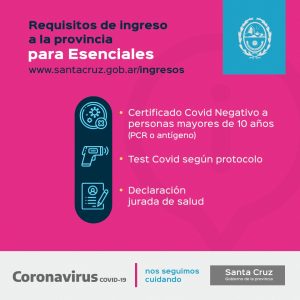 Ingreso a Santa Cruz: Requisitos a tener en cuenta en las vacaciones de invierno