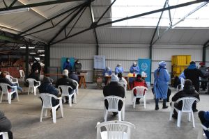 Se concretó una exitosa jornada de vacunación contra el COVID-19 a trabajadores rurales de la provincia