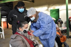 Se concretó una exitosa jornada de vacunación contra el COVID-19 a trabajadores rurales de la provincia