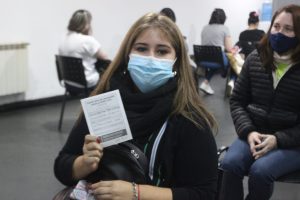 Concretaron jornada intensiva de vacunación a esenciales en Rio Gallegos