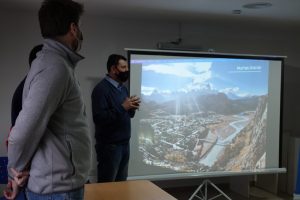 Gómez Bull: “Con esta obra los habitantes de El Chaltén van a tener trabajo”