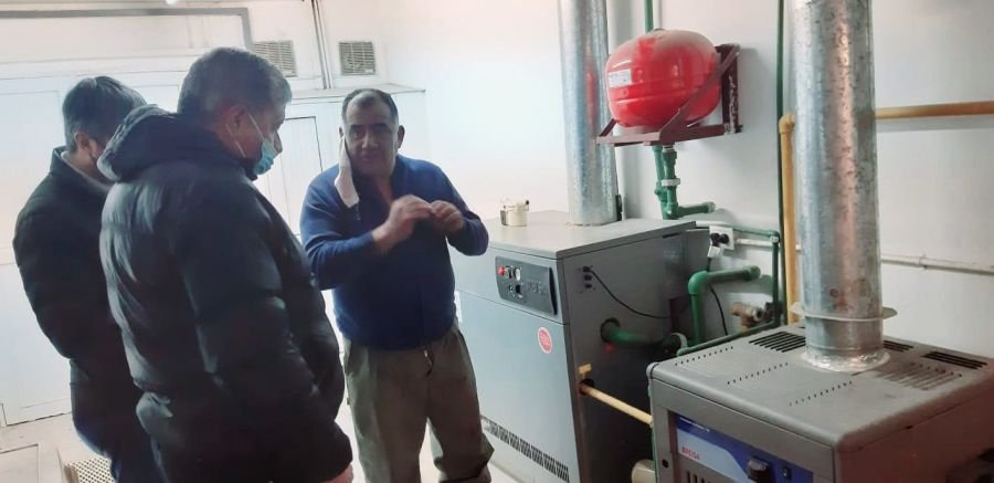 IDUV relevó trabajos en distintas escuelas de Río Gallegos