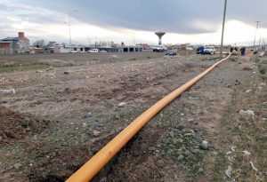 Avanza la ampliación de la planta reguladora de presión y red de distribución de polietileno en Las Heras