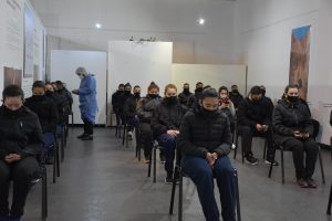 Se desarrolló una nueva jornada de vacunación en el complejo Cultural Río Gallegos